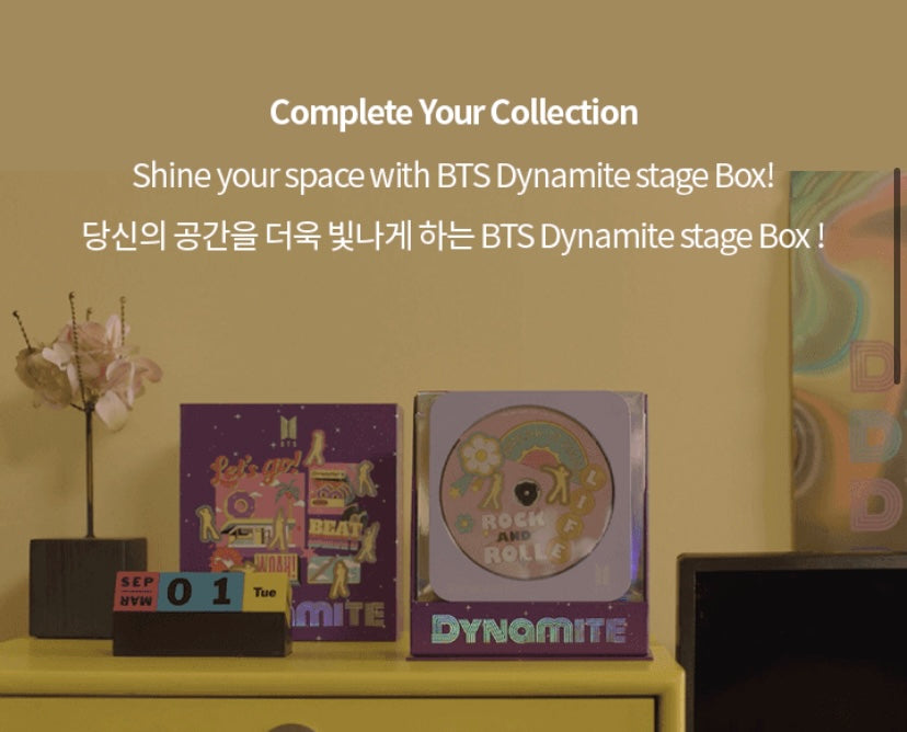 BTS Dynamite Music CD Player - DVD Writer (Violet)