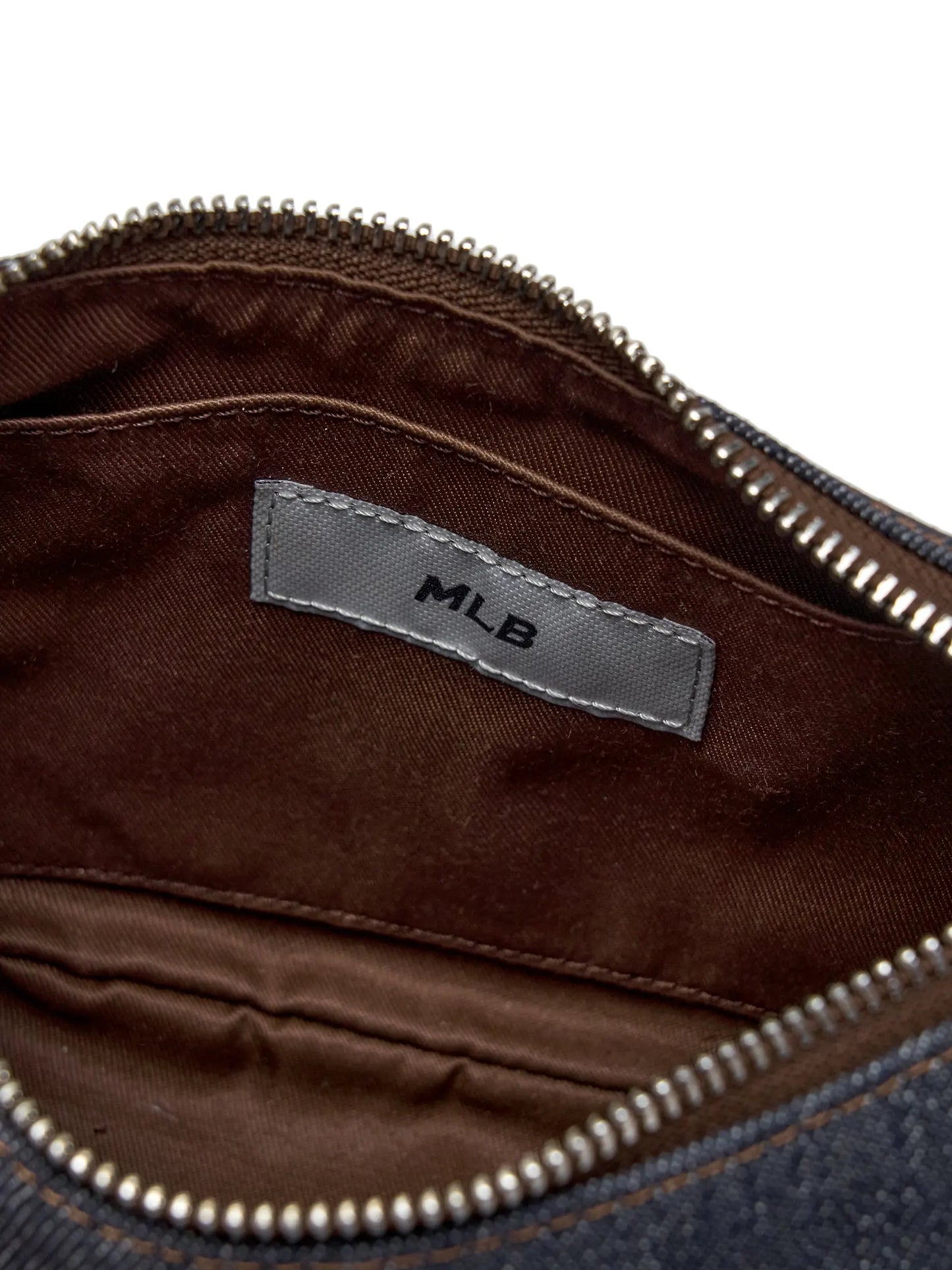 [Aespa Karina Pick] MLB Denim Hobo Bag New York Yankees