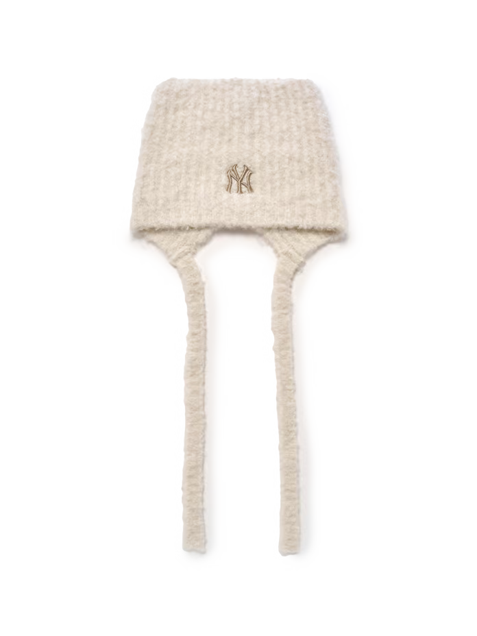 MLB Meow Earflap Beanie New York Yankees