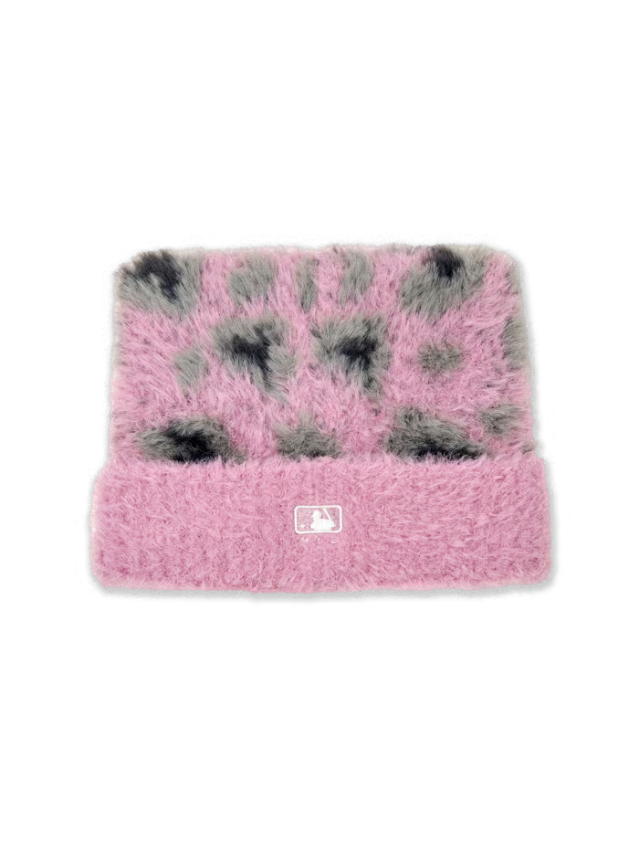 [RESCENE X MLB] 26FW Leopard Meow Beanie