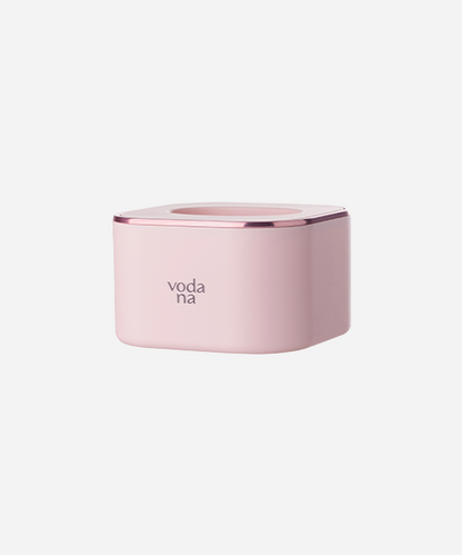 Vondana Easy Up Hair Styler Brush Curling Iron (Powder Pink)