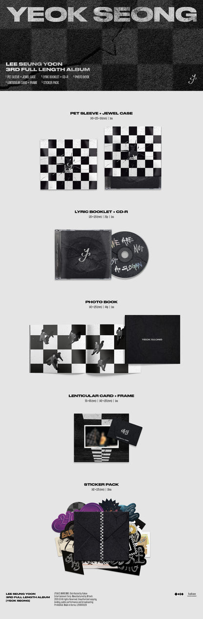 Lee Seung-yoon – 3RD FULL LENGTH ALBUM [YEOK SEONG]