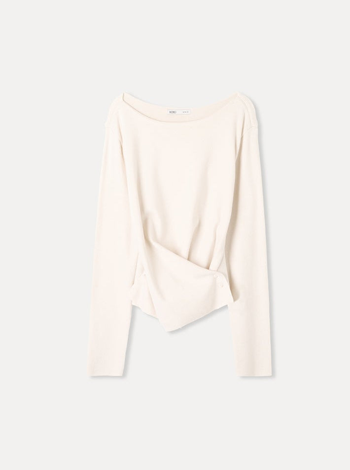 MIXXO -  Wrap Button Pullover
