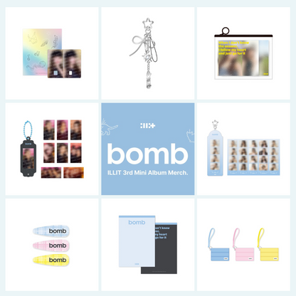 ILLIT 3rd Mini Album ‘bomb’ Merch