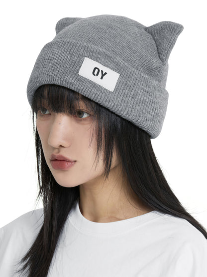 OY Ear Logo Beanie