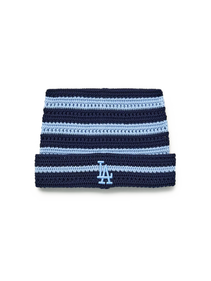 [Aespa Karina Pick 26 Summer] MLB Summer Stripe Meow Beanie