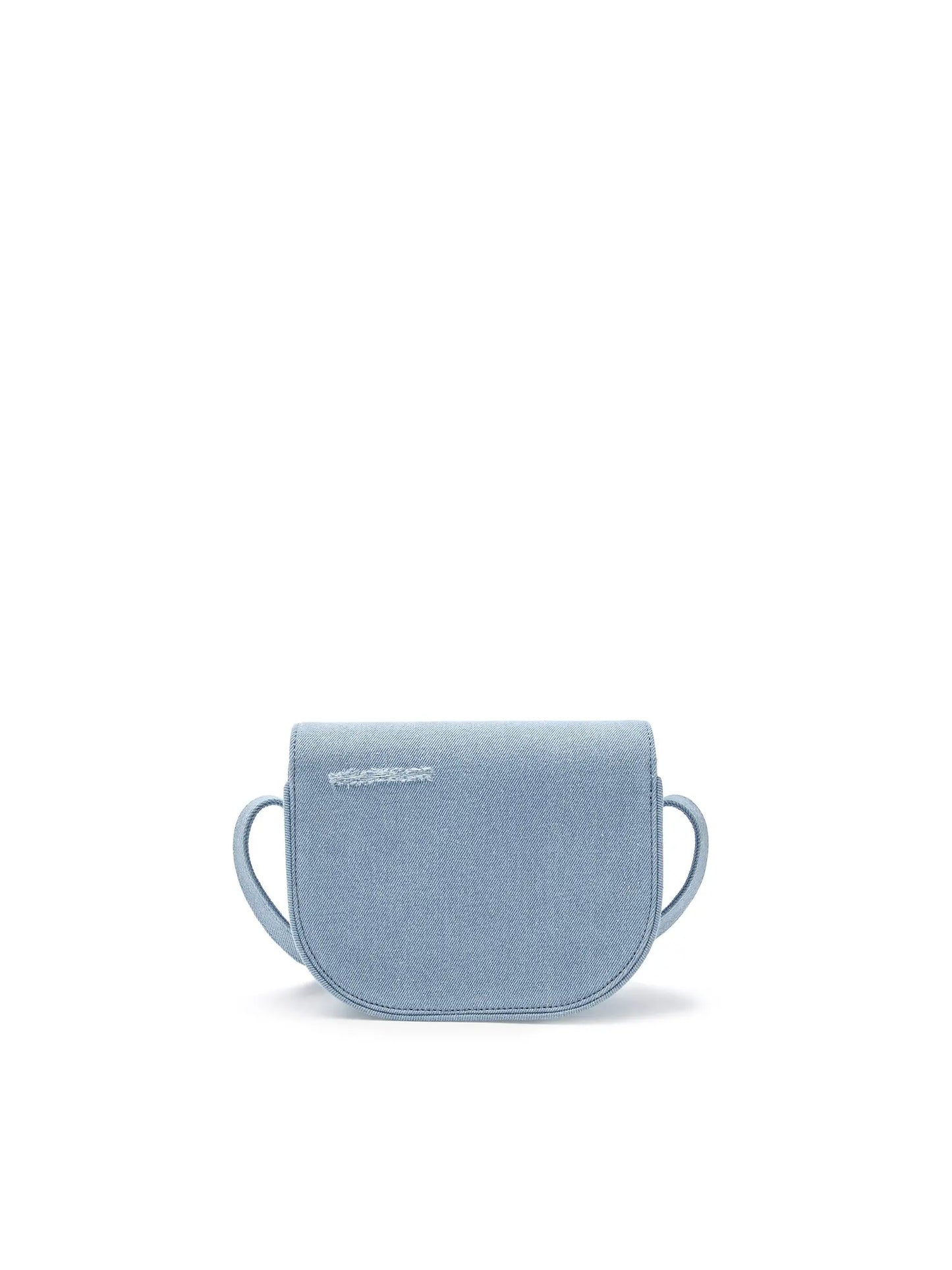 [Aespa Karina Pick] MLB  Lettering Vintage Denim Crossbody Bag