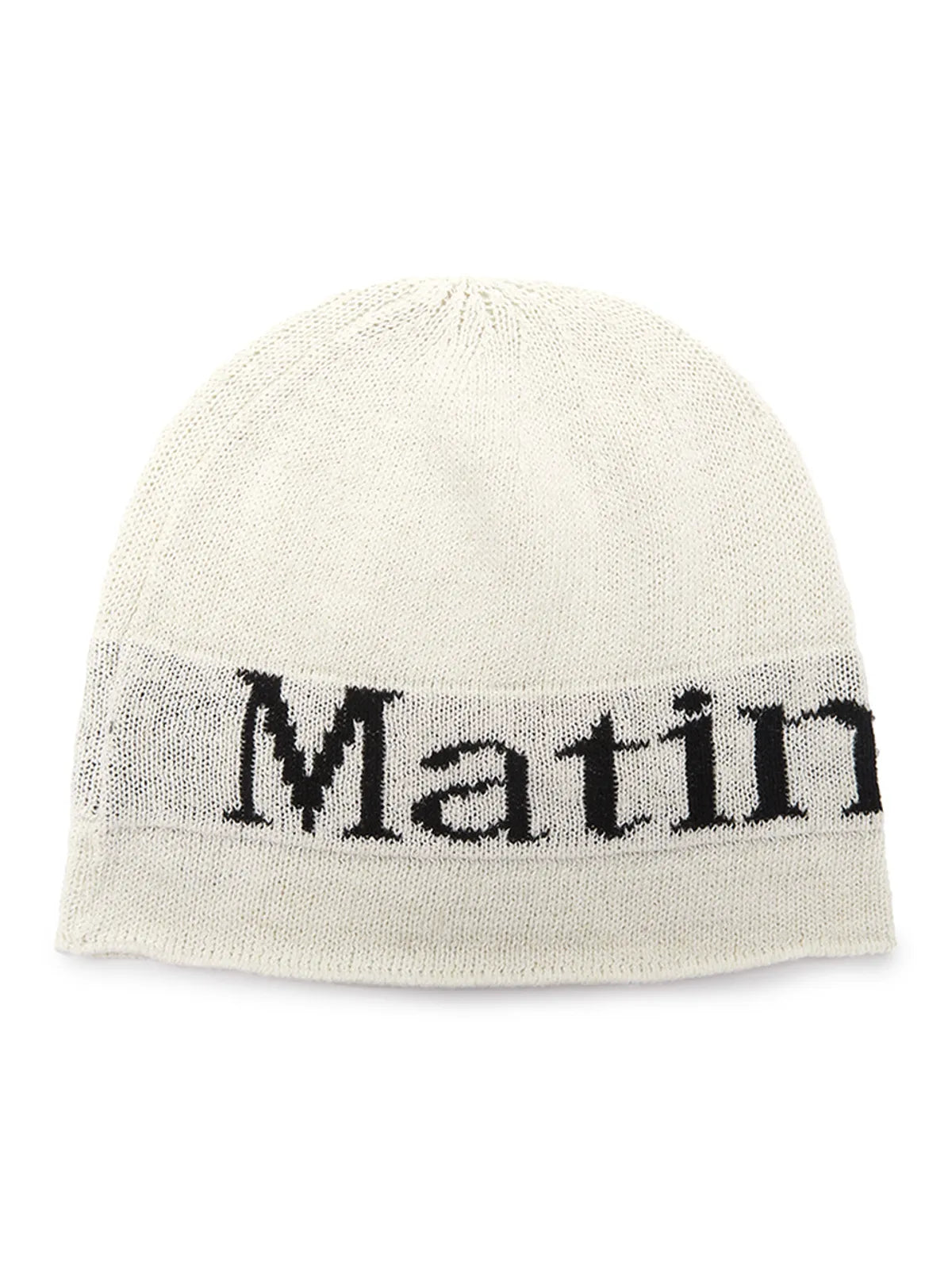 [Riize Shotaro Pick] Matin Kim Logo Linen Short Beanie