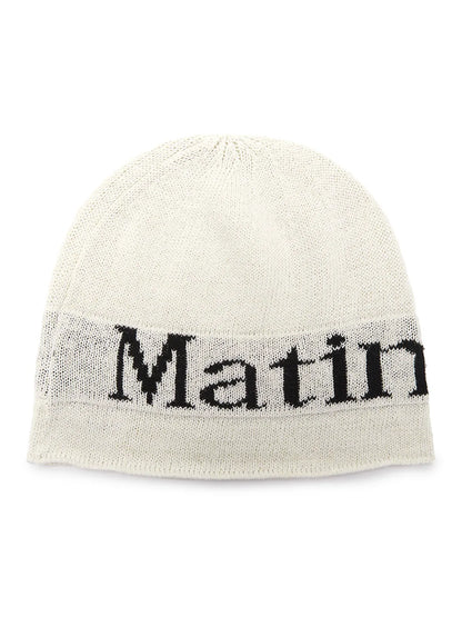 [Riize Shotaro Pick] Matin Kim Logo Linen Short Beanie