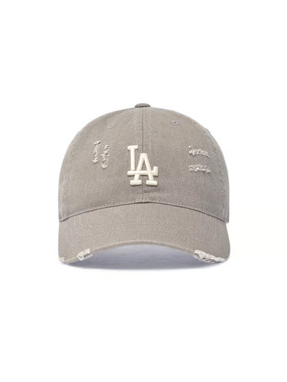 [Aespa Karina Pick] 26SS MLB Damage Washed Unstructured Ball Cap New York Yankees