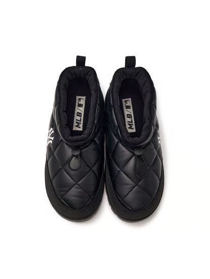 MLB Plush Quilted Boots LA Dodgers