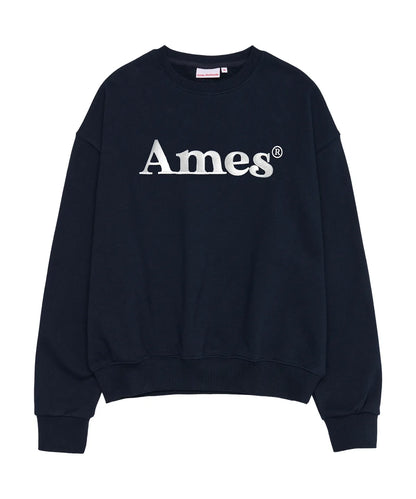 [Qwer Pick] 25FW Ames Basic Logo Sweatshirt