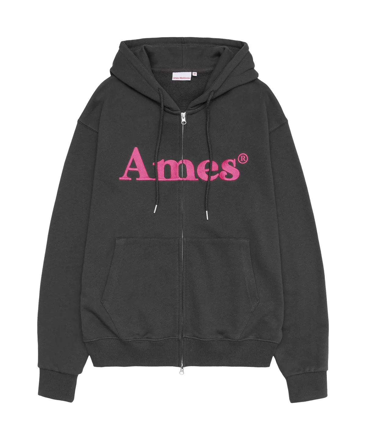 [Qwer Pick] 25FW Ames Basic Logo Hoodie Zip-Up