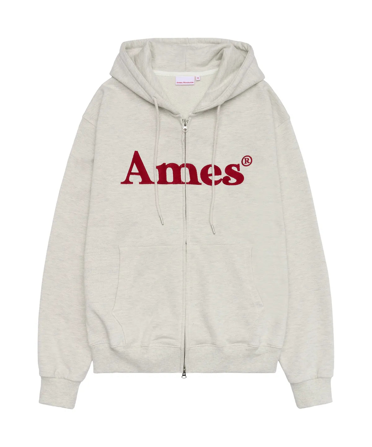 [Qwer Pick] 25FW Ames Basic Logo Hoodie Zip-Up