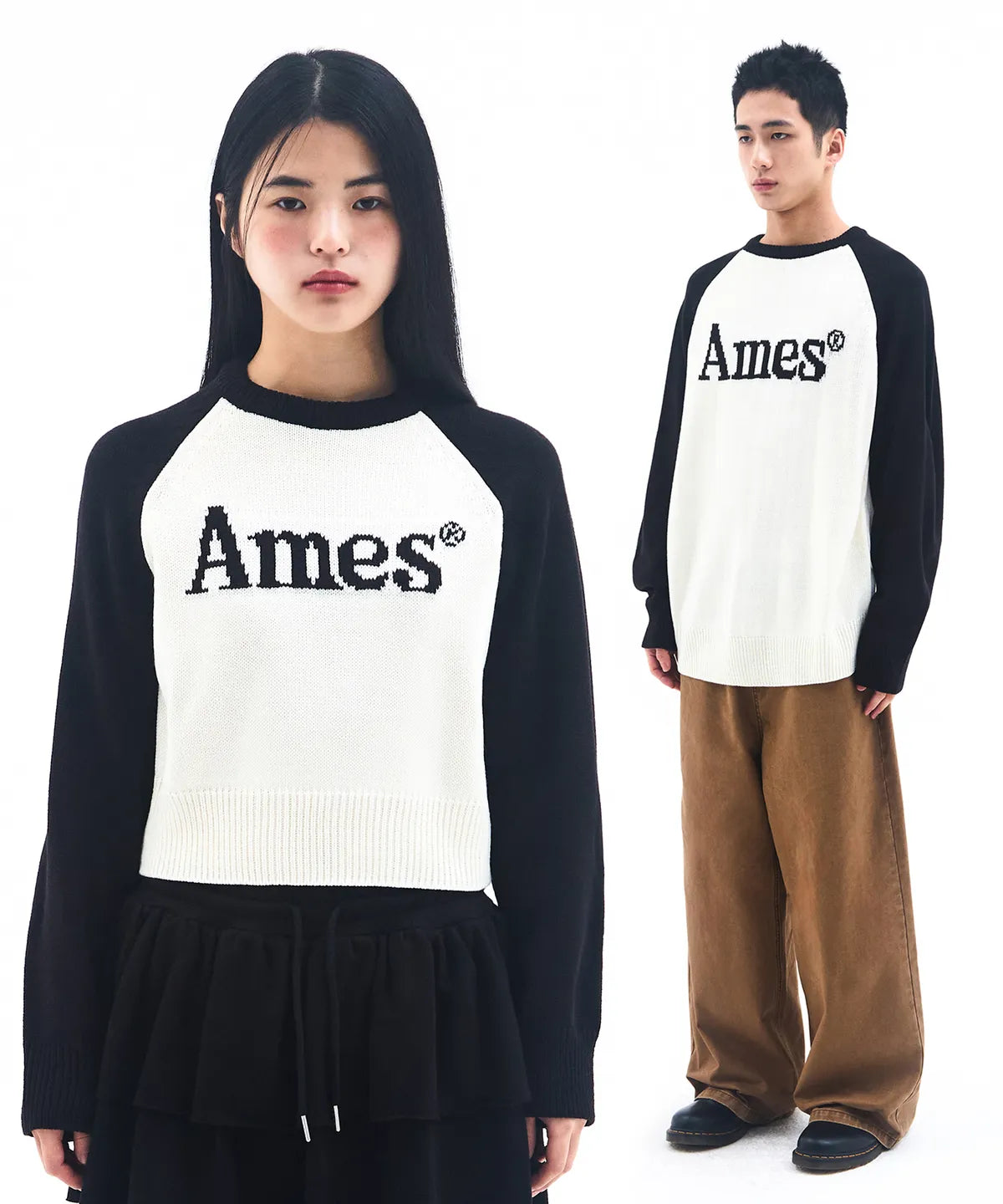 [Qwer Pick] 25FW Ames Basic Raglan Pullover Knit