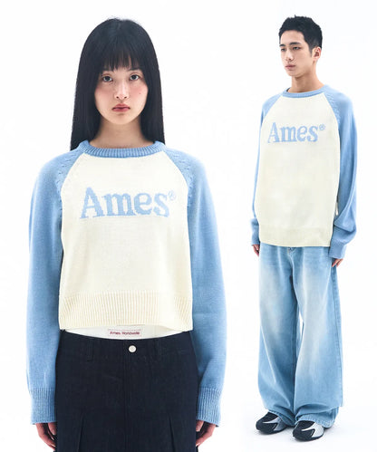 [Qwer Pick] 25FW Ames Basic Raglan Pullover Knit
