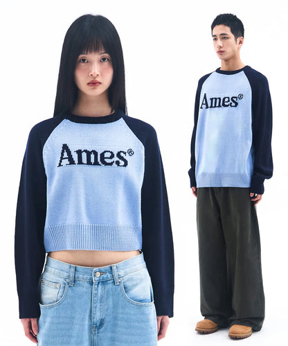 [Qwer Pick] 25FW Ames Basic Raglan Pullover Knit