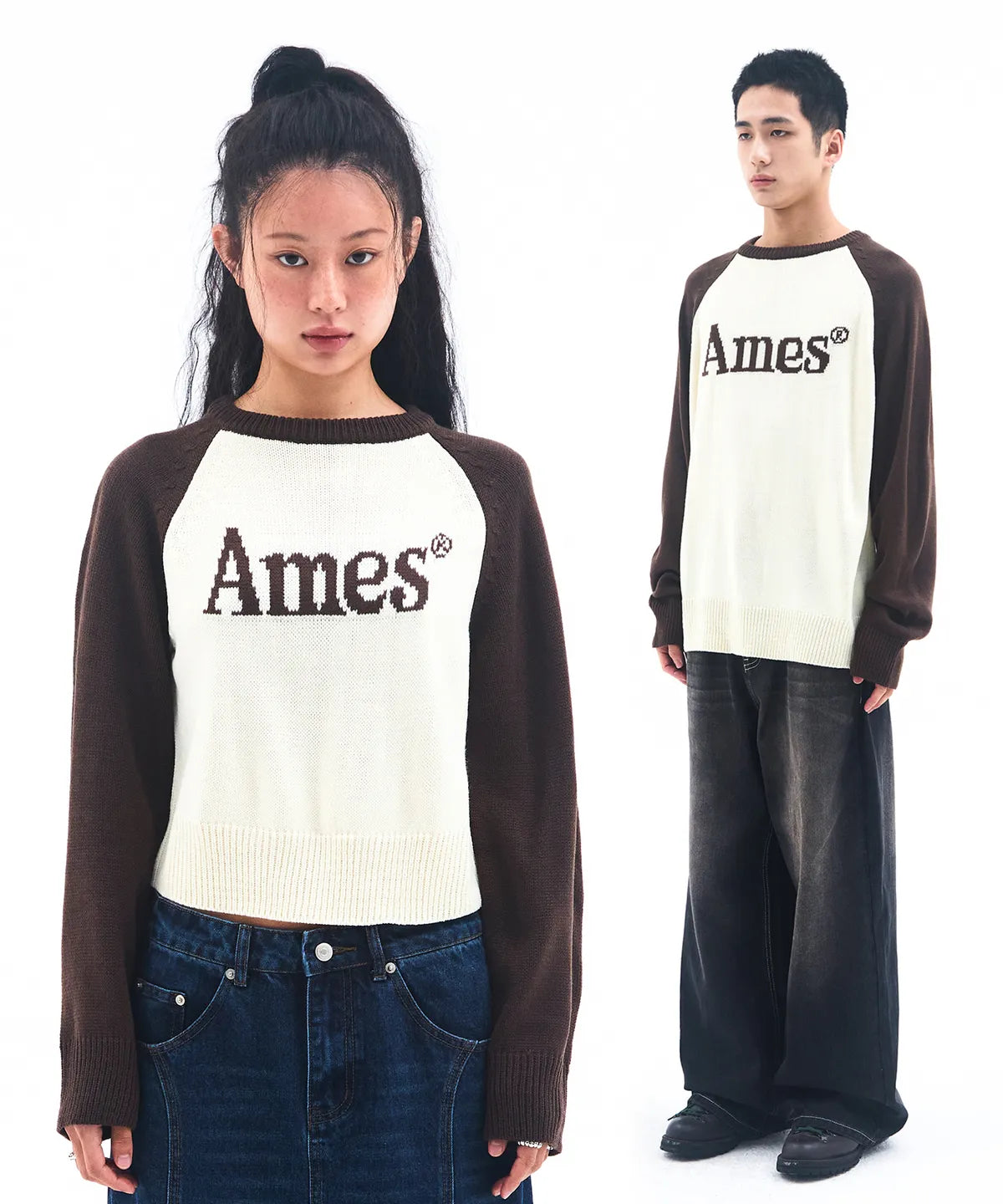 [Qwer Pick] 25FW Ames Basic Raglan Pullover Knit