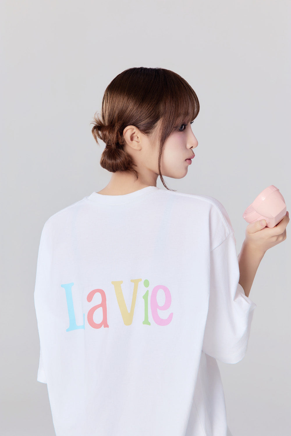 Yena x Adlv Color Logo Short Sleeve T-Shirt