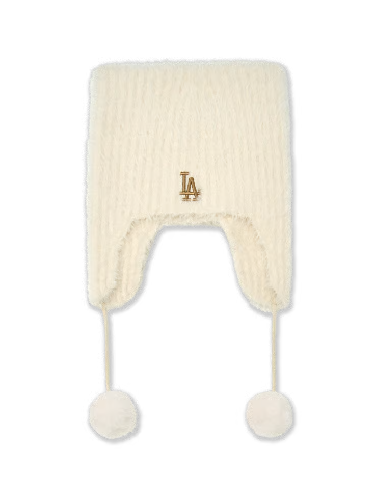 MLB 26FW Fur Meow Earflap Beanie