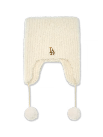 MLB 26FW Fur Meow Earflap Beanie