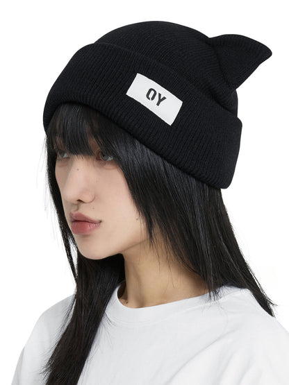 OY Ear Logo Beanie