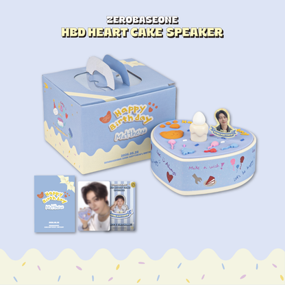 ZEROBASEONE SEOK MATTHEW - HBD HEART CAKE SPEAKER