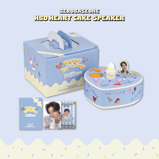 ZEROBASEONE SEOK MATTHEW - HBD HEART CAKE SPEAKER
