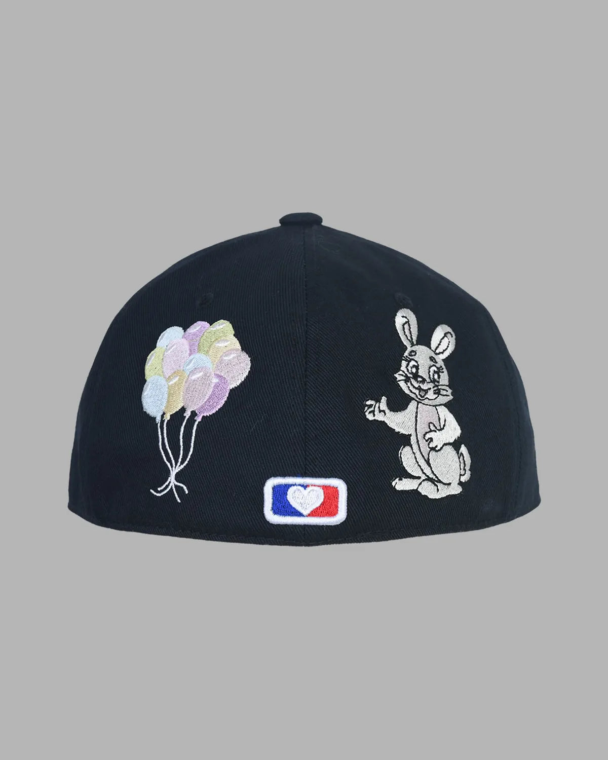 [Nmixx Haewon Worn] The Museum Visitor Rabbit Embroidery Cap