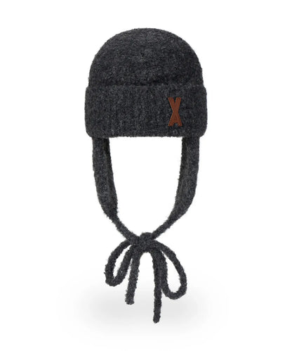 [Close Your Eyes Jang Yeo Jun Worn] Varzar VA Patch Fly Knit Beanie