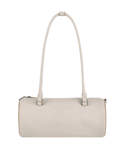 [Aespa Giselle Worn] 26SS Lily Volume Handle Cylindrical Bag
