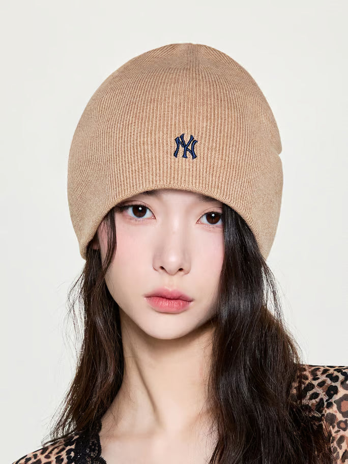 MLB Nano Logo No Lip Beanie New York Yankees