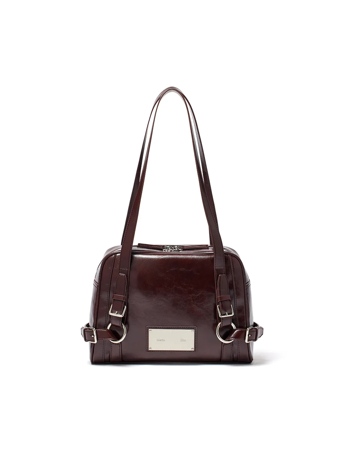 Matin Kim Biker Detail Square Shoulder Bag