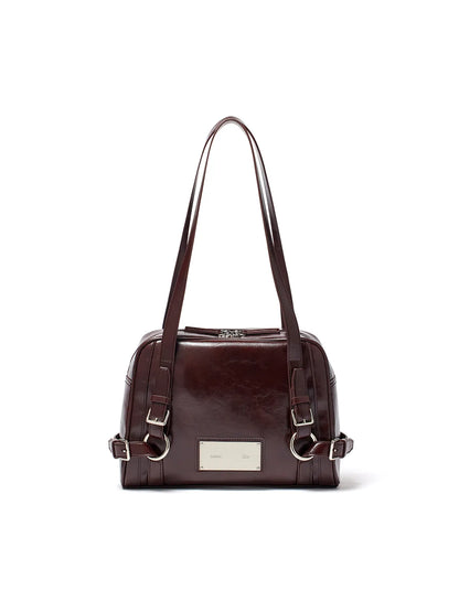 Matin Kim Biker Detail Square Shoulder Bag