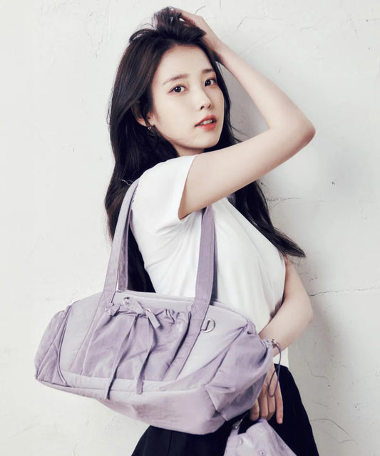 [IU Pick] New Balance Glossy Ribbon Duffel Bag