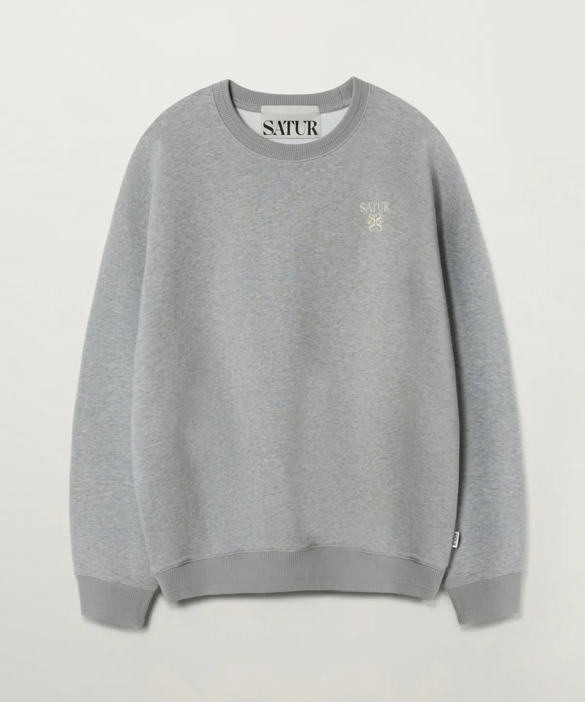 [Riize Pick] 26SS Satur Lauren Small Logo Basic Sweatshirt