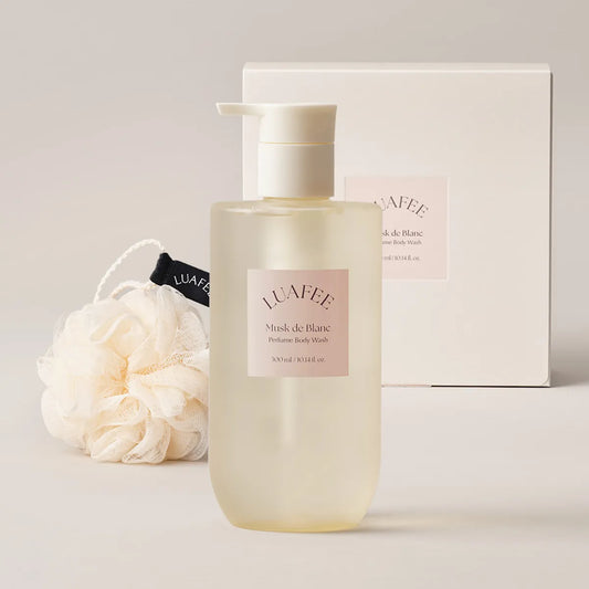 LUAFEE Musk De Blanc Perfume Body Wash/ Body Lotion (300ml)