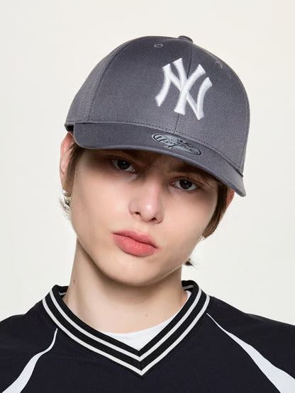 [Karina Pick] 25FW MLB Signature Patch Structure Ball Cap
