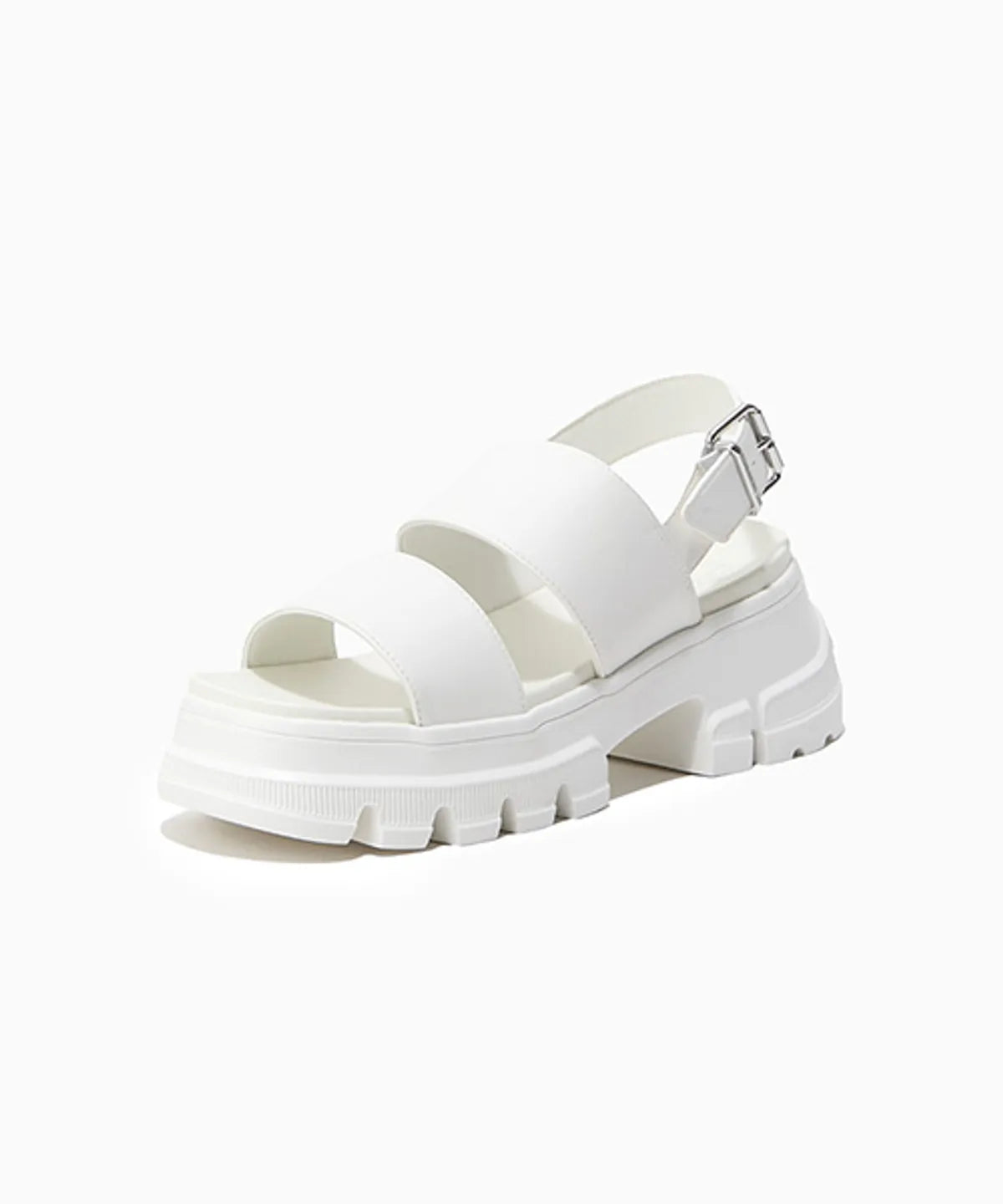 [Ive wonyoung Worn] Tommy Jeans Sashi Leather Platform Sandals