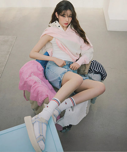 [Ive wonyoung Worn] Tommy Jeans Liam Platform Sandals