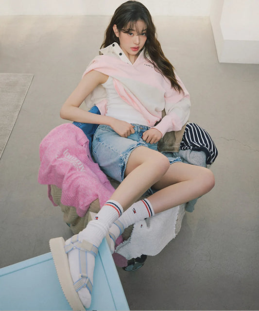 [Ive wonyoung Worn] Tommy Jeans Liam Platform Sandals