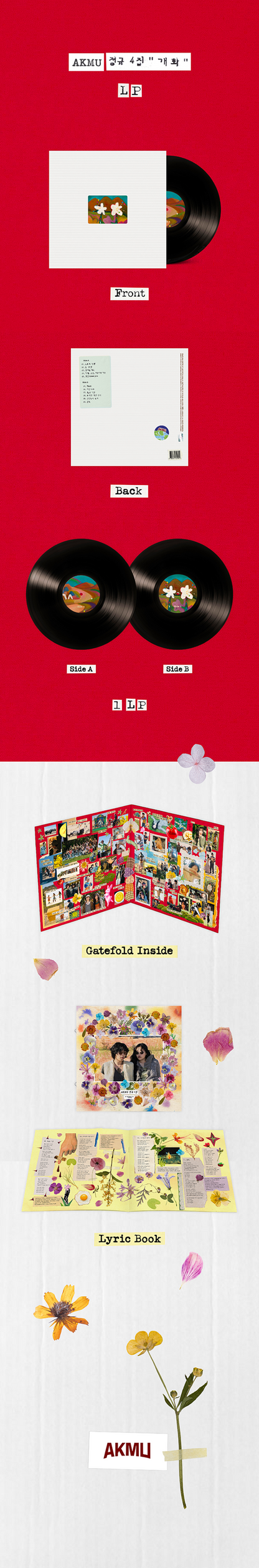 AKMU - 4th Studio Album Blooming VINYL [LP]