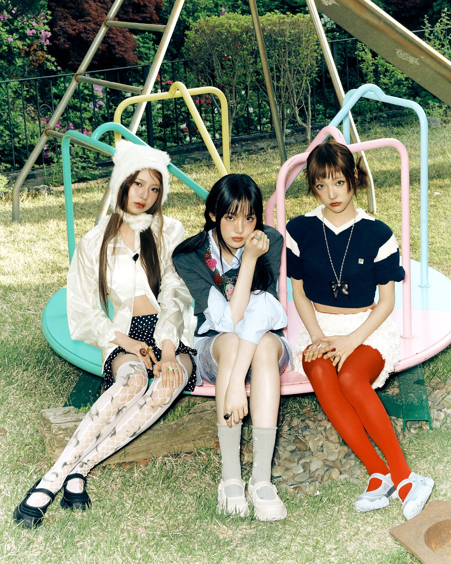 KiiiKiii & Han Sohee X Fila Echappe Mary Jane