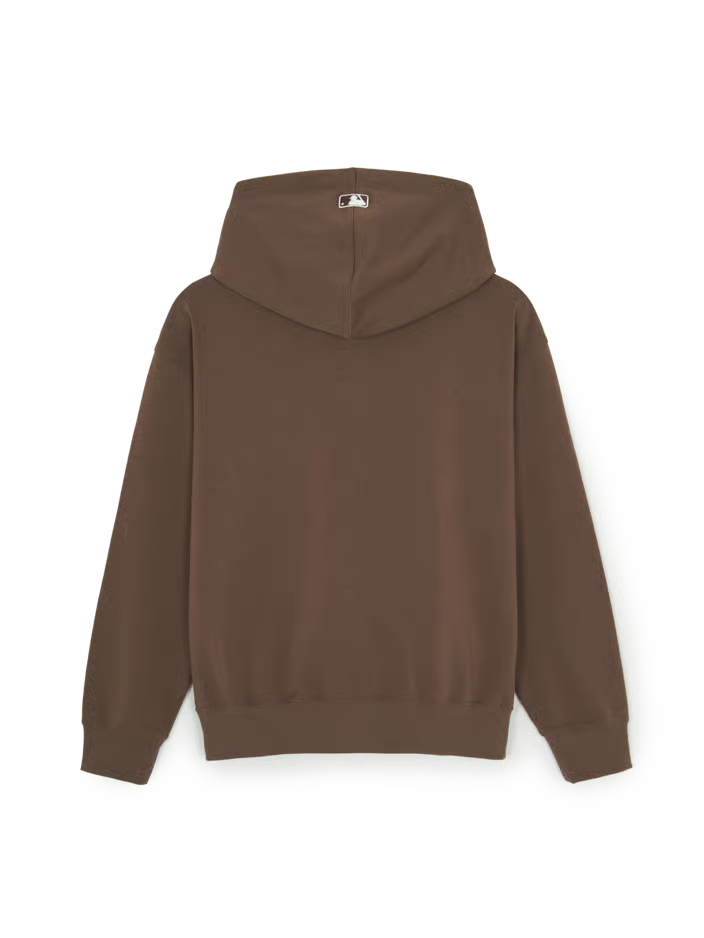 [Aespa Karina Pick] 26SS MLB Basic Small Logo Overfit Hoodie New York Mets