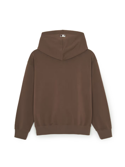 [Aespa Karina Pick] 26SS MLB Basic Small Logo Overfit Hoodie New York Mets