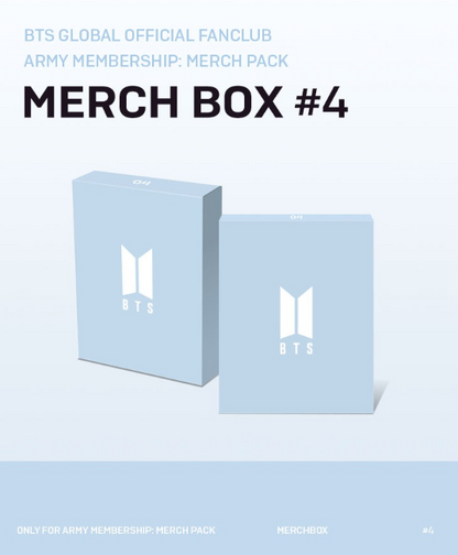 BTS MERCH BOX #4