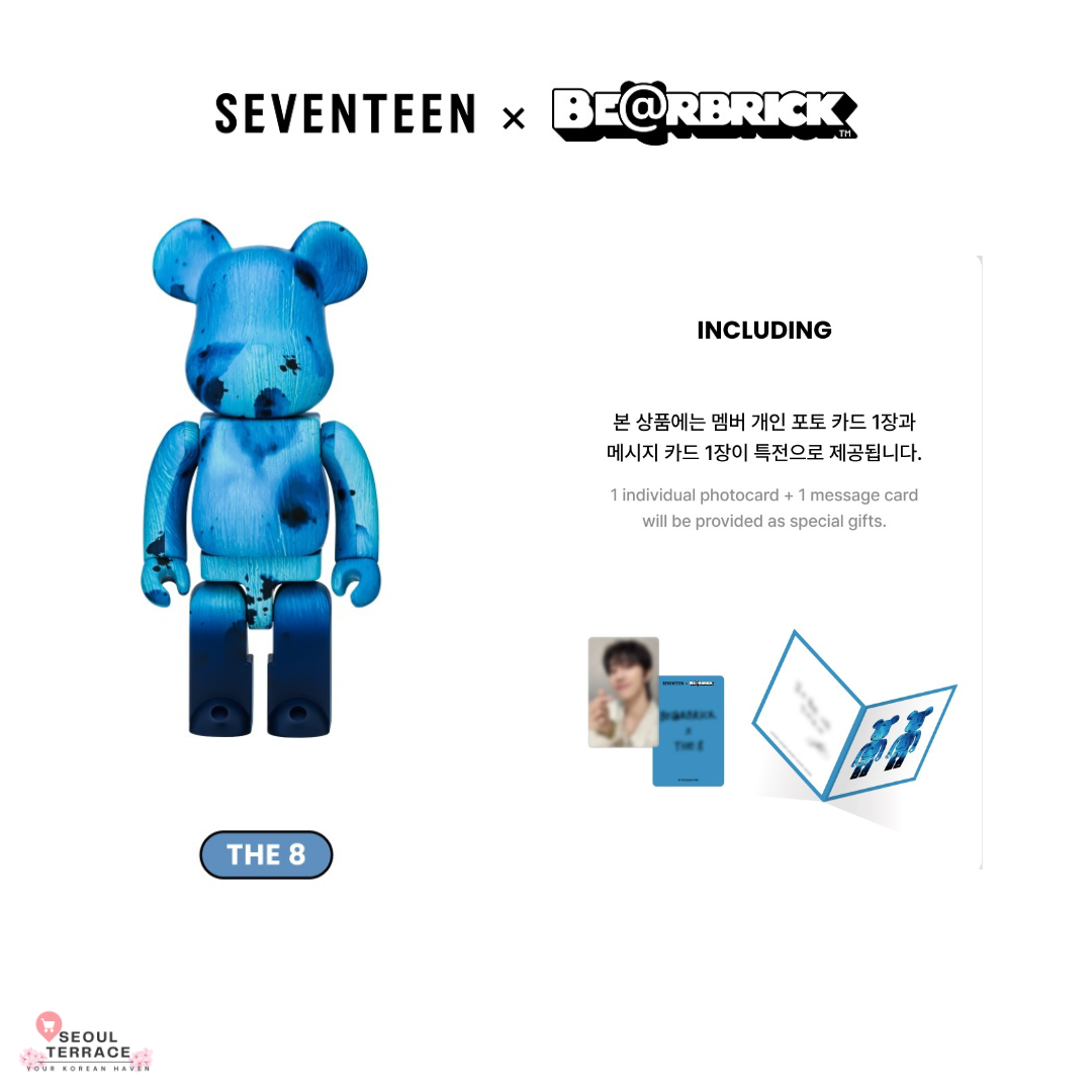 SEVENTEEN × BE@RBRICK Official Collaboration Figure