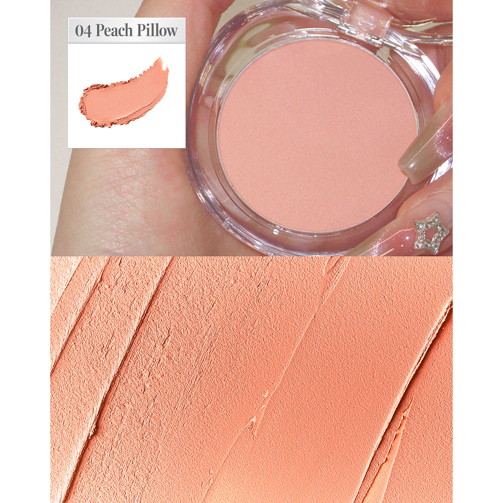 [Illit Minju's Pick] Glint Soft Fit Cheek with Gift (+Free Puff Stick Brush Gift Set)