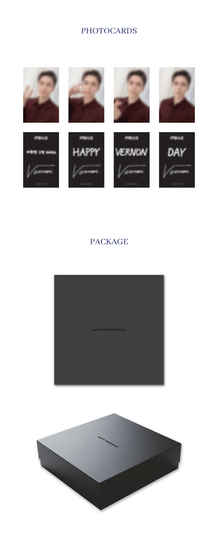 SEVENTEEN - HAPPY VERNON DAY (BLANKET) BIRTHDAY MERCH VER. 5