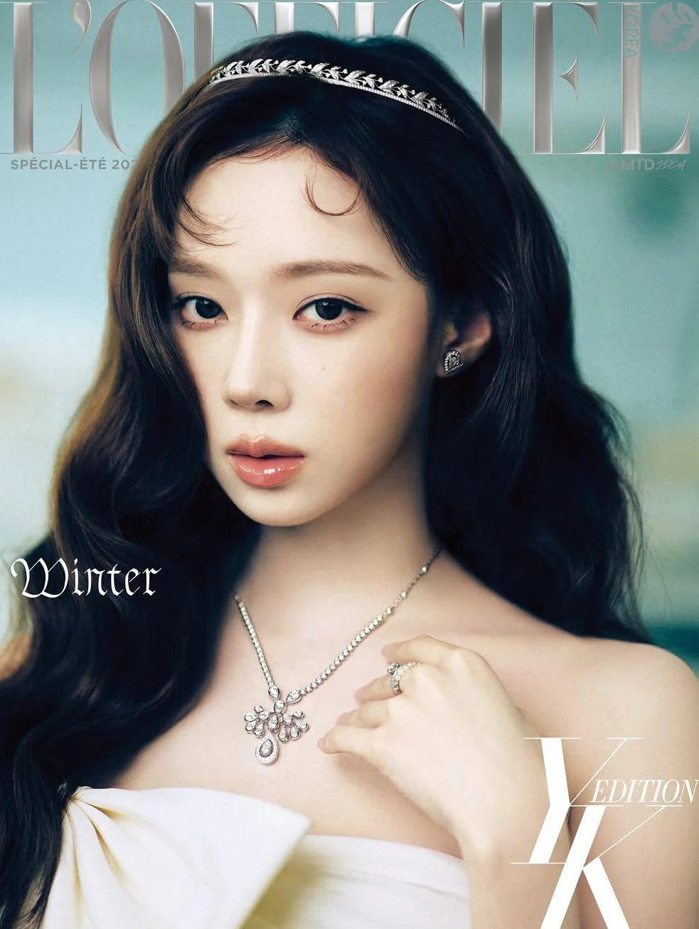 [Aespa] Winter - L'Officiel Hommes Korea YK Edition 2025 Summer Special Issue - TYPE B